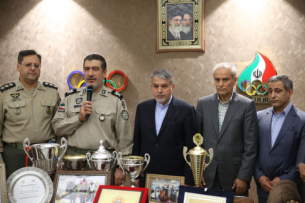 مراسم اهدا مدال و کاپ افتخارآفرینان ورزش کشور به موزه المپیک و پارالمپیک پارت سوم