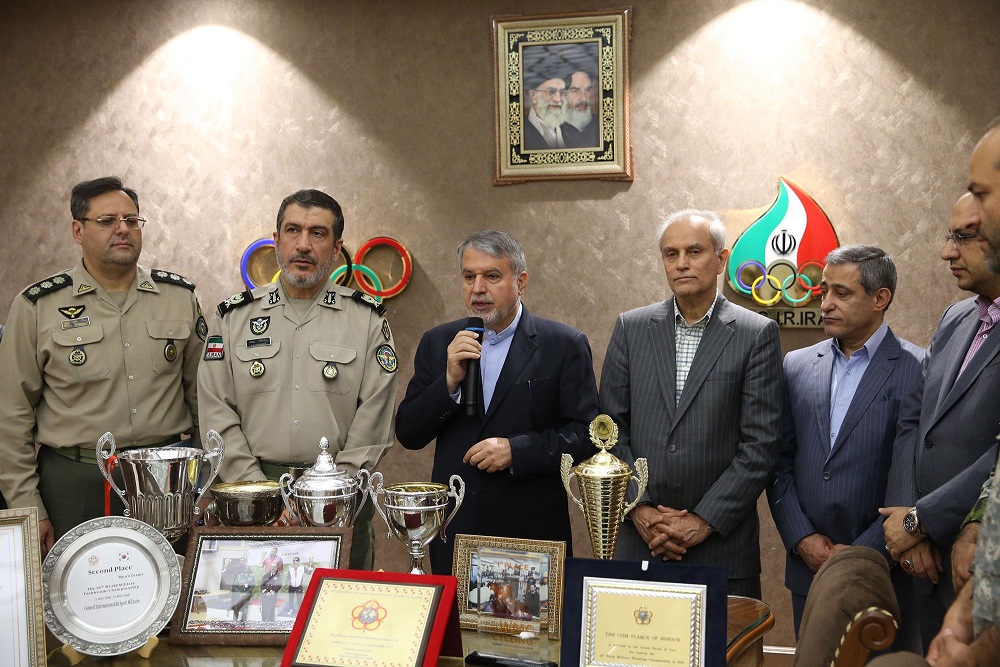 مراسم اهدا مدال و کاپ افتخارآفرینان ورزش کشور به موزه المپیک و پارالمپیک پارت سوم