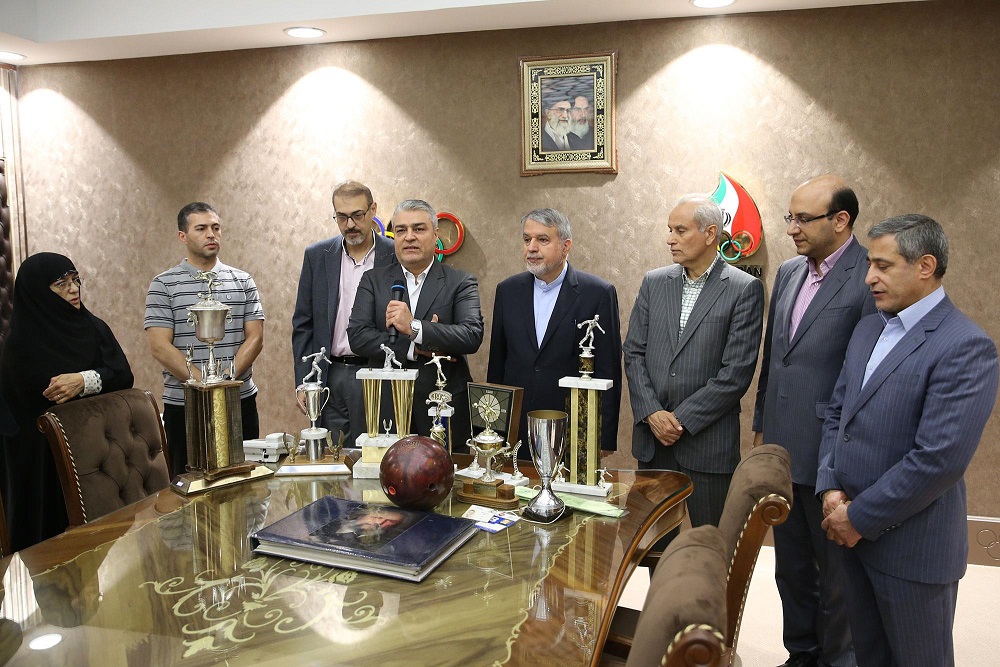 مراسم اهدا مدال و کاپ افتخارآفرینان ورزش کشور به موزه المپیک و پارالمپیک پارت سوم