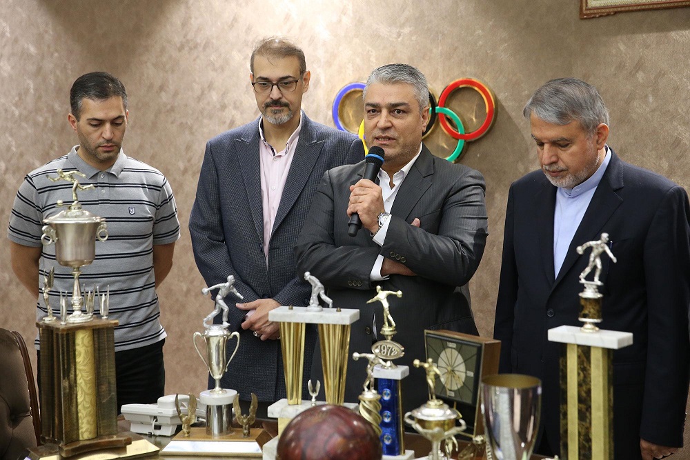 مراسم اهدا مدال و کاپ افتخارآفرینان ورزش کشور به موزه المپیک و پارالمپیک پارت سوم