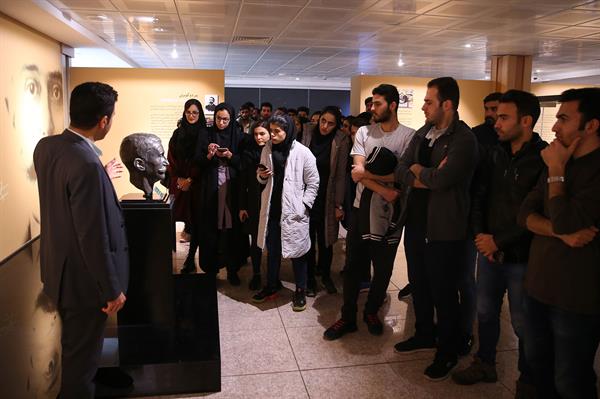 بازدید دانشجویان دانشگاه علامه طباطبایی از موزه المپیک