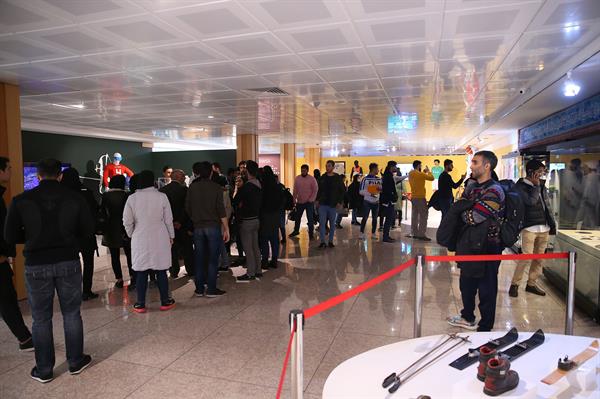 بازدید دانشجویان دانشگاه علامه طباطبایی از موزه المپیک