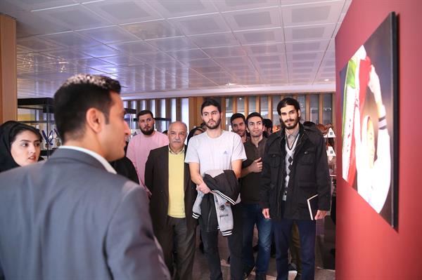 بازدید دانشجویان دانشگاه علامه طباطبایی از موزه المپیک