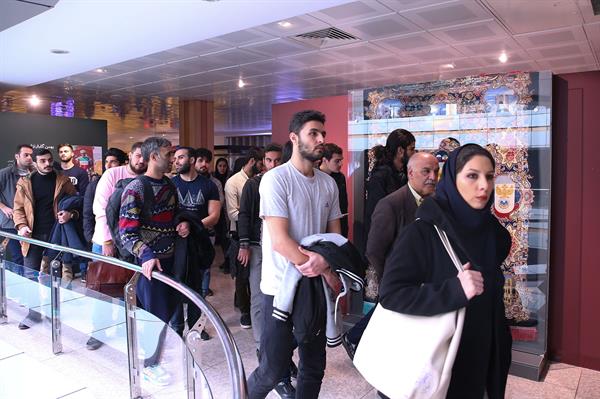 بازدید دانشجویان دانشگاه علامه طباطبایی از موزه المپیک