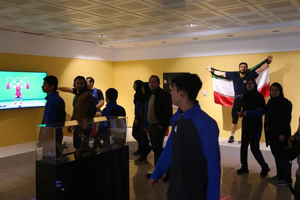 بازدید ریاست سازمان بهزیستی از موزه ملی ورزش، المپیک و پارالمپیک