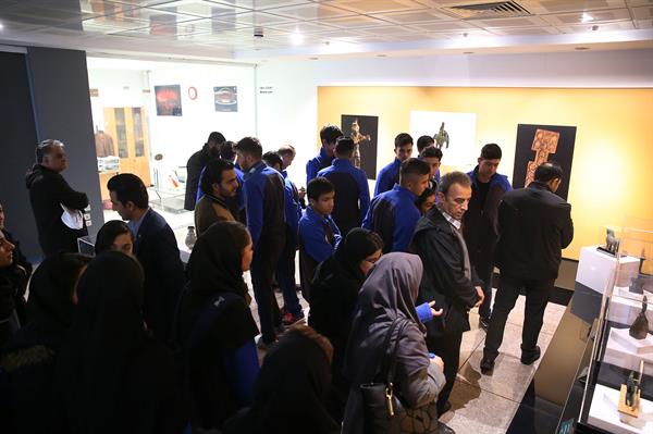 بازدید ریاست سازمان بهزیستی از موزه ملی ورزش، المپیک و پارالمپیک