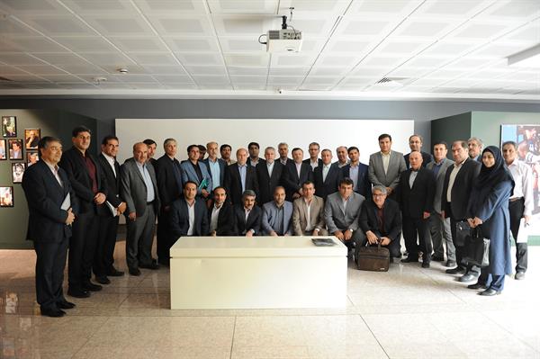 بازدید مدیران کل تربیت بدنی سراسر کشور از موزه و نشست صمیمی با ریاست کمیته ملی المپیک