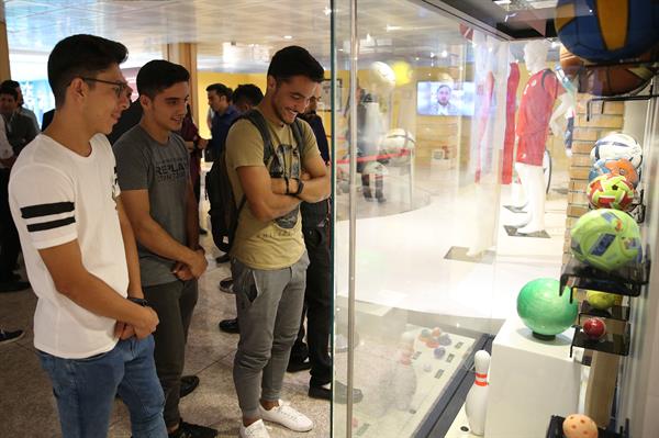 مراسم اهدا کاپ افتخارآفرینان ورزش راگبی و بازدید از موزه ملی ورزش،المپیک و پارالمپیک