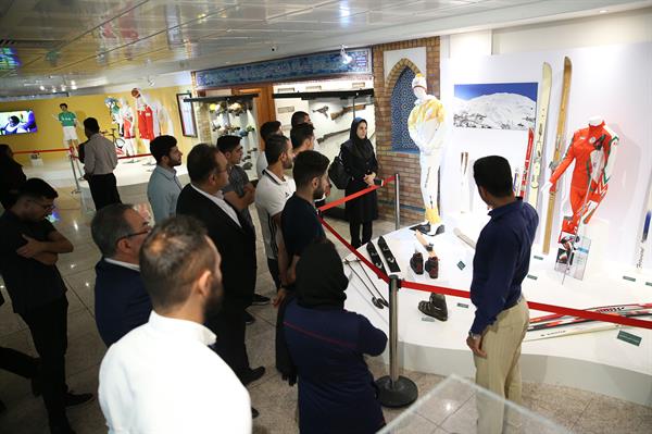 مراسم اهدا کاپ افتخارآفرینان ورزش راگبی و بازدید از موزه ملی ورزش،المپیک و پارالمپیک