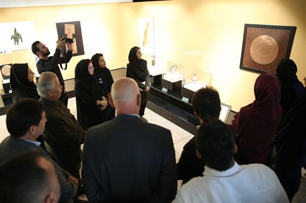 مراسم اهدا کاپ افتخارآفرینان ورزش راگبی و بازدید از موزه ملی ورزش،المپیک و پارالمپیک