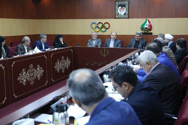 اولین جلسه هیئت امنا موزه ملی ورزش، المپیک و پارالمپیک
