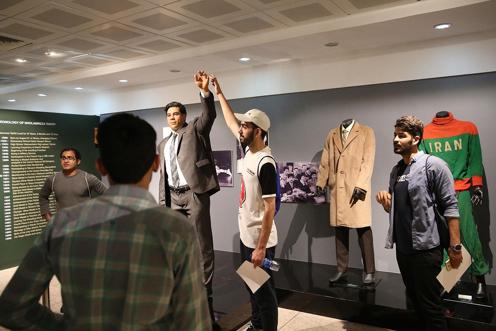 بازدید دانشجویان تربیت بدنی از موزه ملی ورزش،المپیک و پاراالمپیک
