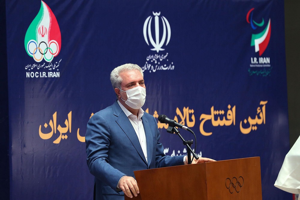 آیین افتتاح تالار مشاهیر ورزش ایران و رونمایی از تندیس قهرمانان ورزش کشور