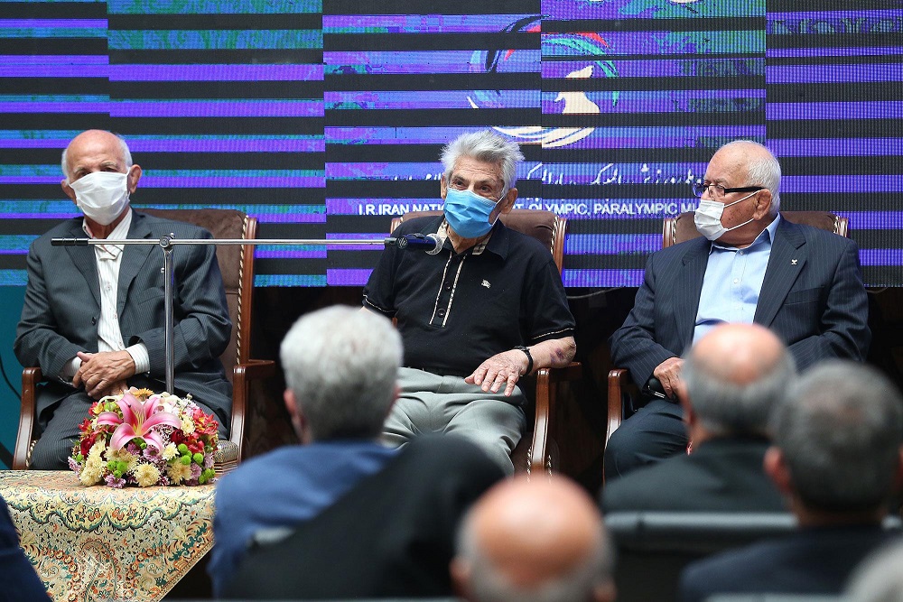 آیین افتتاح تالار مشاهیر ورزش ایران و رونمایی از تندیس قهرمانان ورزش کشور