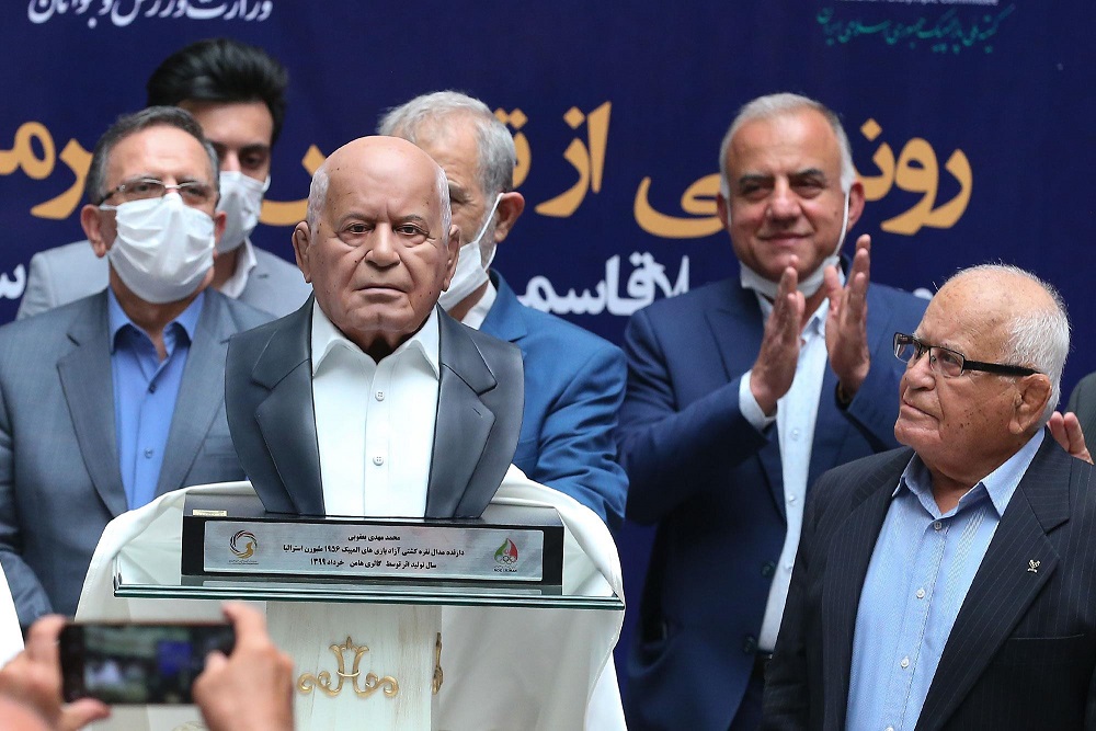آیین افتتاح تالار مشاهیر ورزش ایران و رونمایی از تندیس قهرمانان ورزش کشور