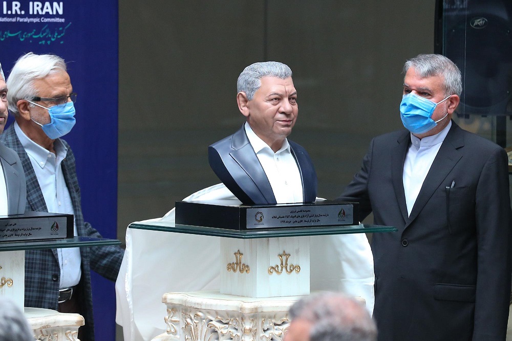 آیین افتتاح تالار مشاهیر ورزش ایران و رونمایی از تندیس قهرمانان ورزش کشور