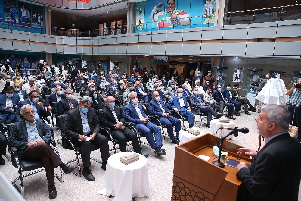 آیین افتتاح تالار مشاهیر ورزش ایران و رونمایی از تندیس قهرمانان ورزش کشور