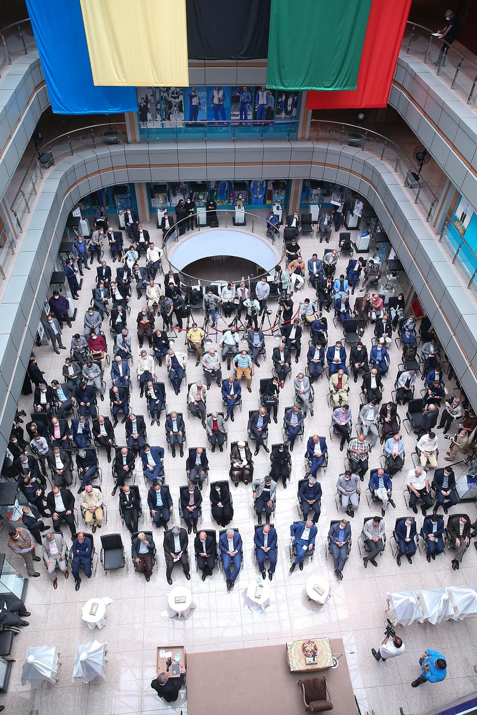 آیین افتتاح تالار مشاهیر ورزش ایران و رونمایی از تندیس قهرمانان ورزش کشور