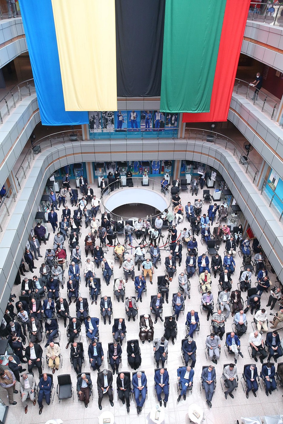 آیین افتتاح تالار مشاهیر ورزش ایران و رونمایی از تندیس قهرمانان ورزش کشور