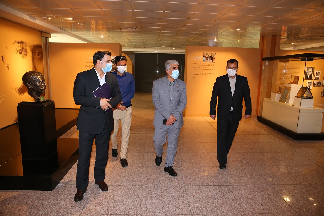 بازدید مدیرعامل سازمان ورزش شهرداری تهران از موزه