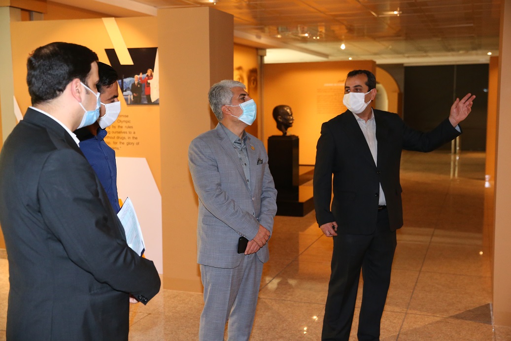 بازدید مدیرعامل سازمان ورزش شهرداری تهران از موزه