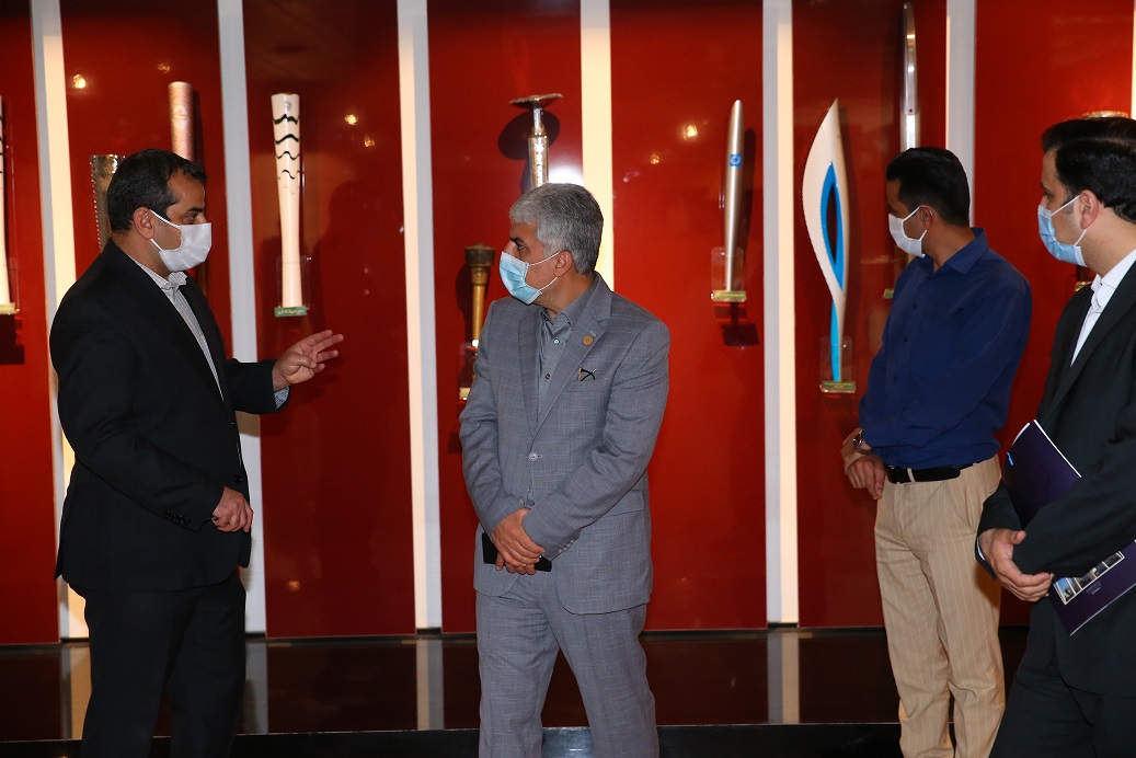 بازدید مدیرعامل سازمان ورزش شهرداری تهران از موزه