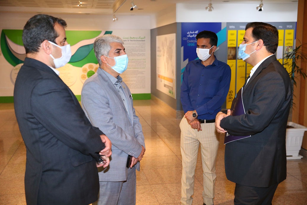 بازدید مدیرعامل سازمان ورزش شهرداری تهران از موزه