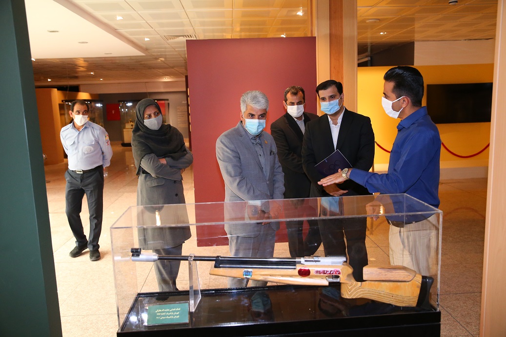 بازدید مدیرعامل سازمان ورزش شهرداری تهران از موزه