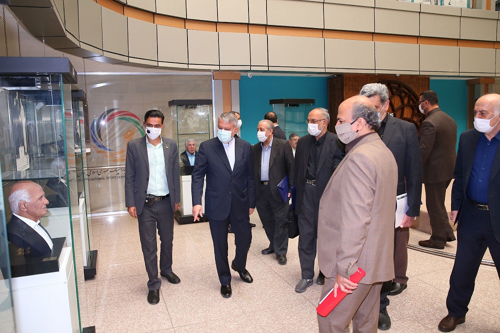 بازدید شورای راهبردی استانداری تهران با حضور رئیس کمیته ملی المپیک