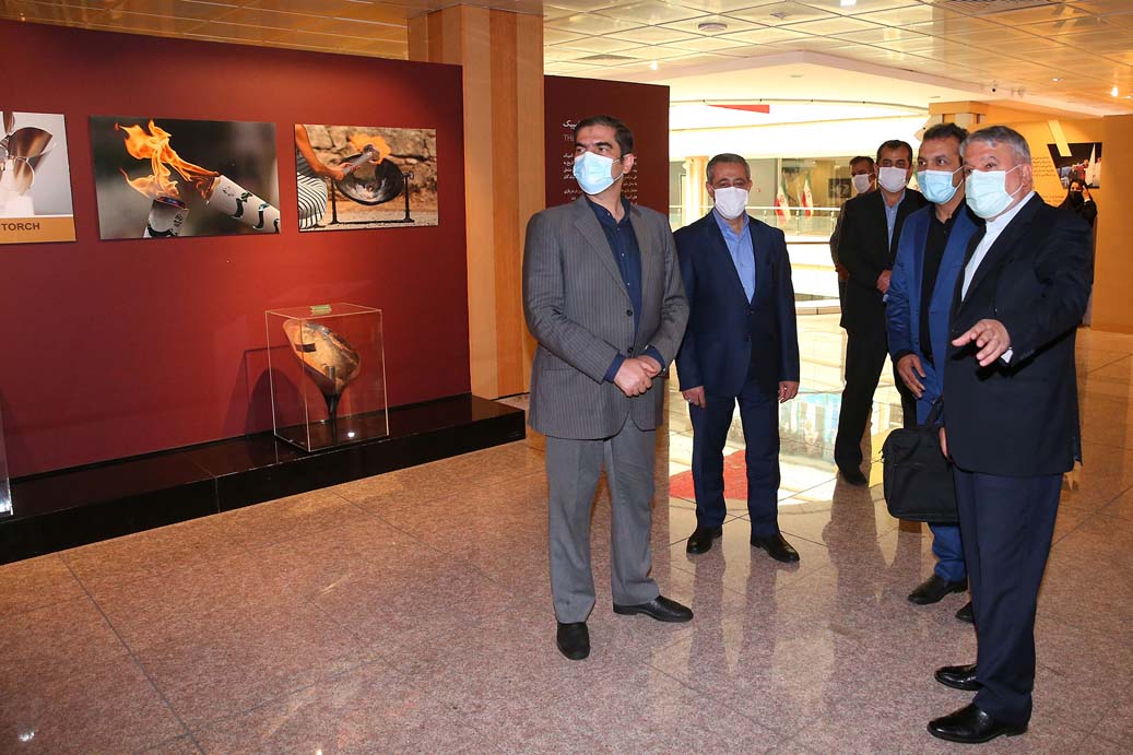 بازدید رئیس فدراسیون ورزش مجلس از موزه ملی ورزش،المپیک،پارالمپیک