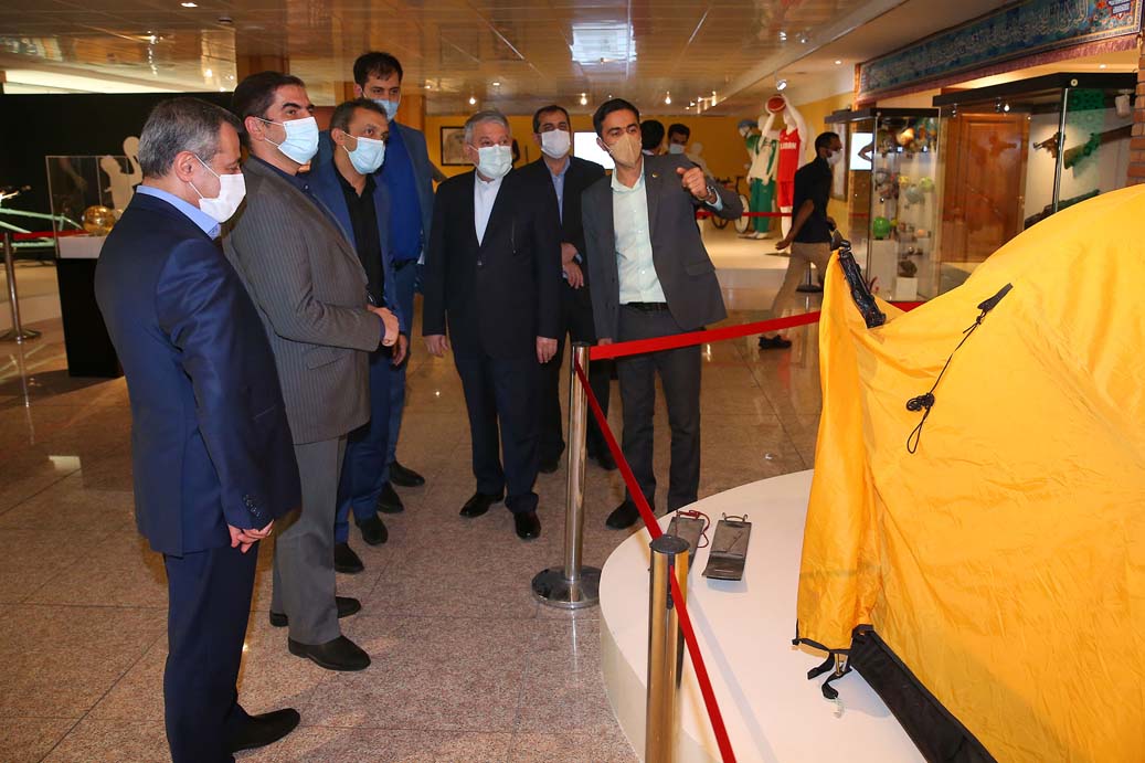 بازدید رئیس فدراسیون ورزش مجلس از موزه ملی ورزش،المپیک،پارالمپیک