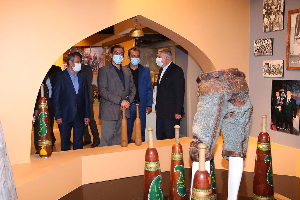 بازدید رئیس فدراسیون ورزش مجلس از موزه ملی ورزش،المپیک،پارالمپیک