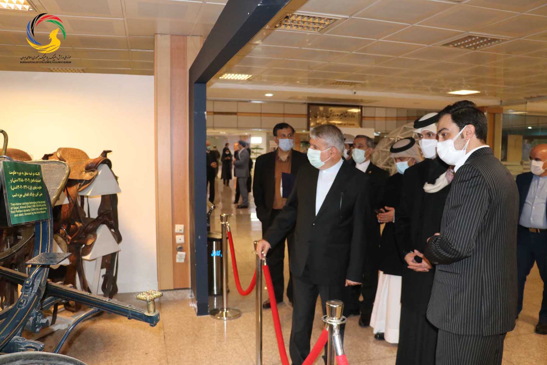 بازدید هیات ورزشی بلند پایه 12 نفره قطر