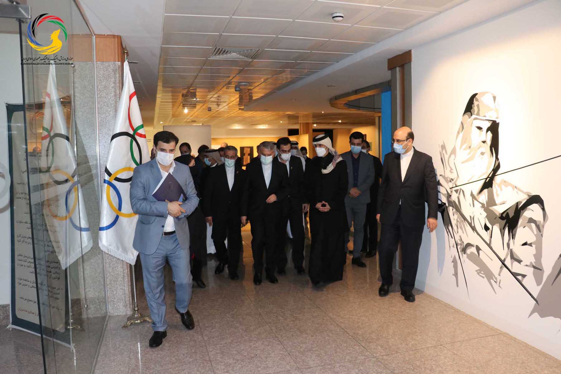 بازدید هیات ورزشی بلند پایه 12 نفره قطر