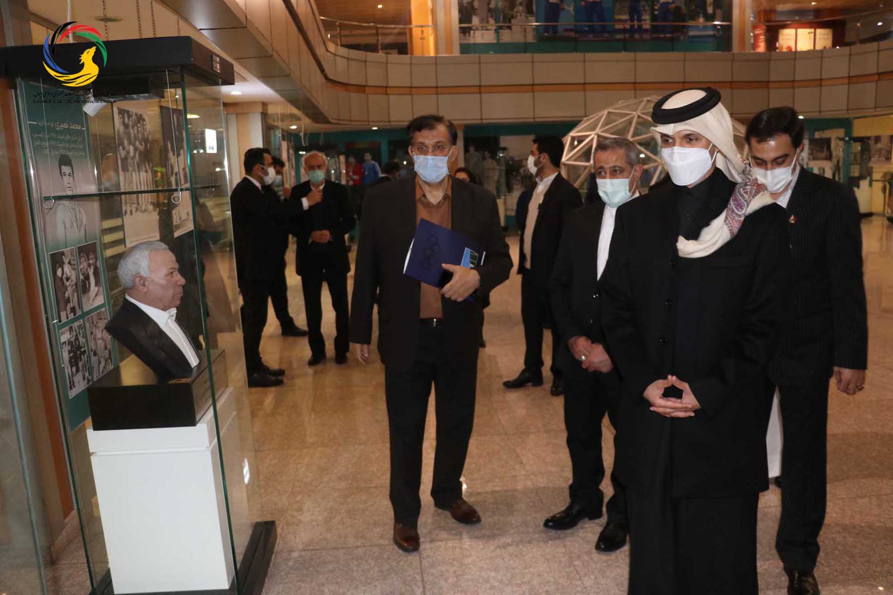 بازدید هیات ورزشی بلند پایه 12 نفره قطر