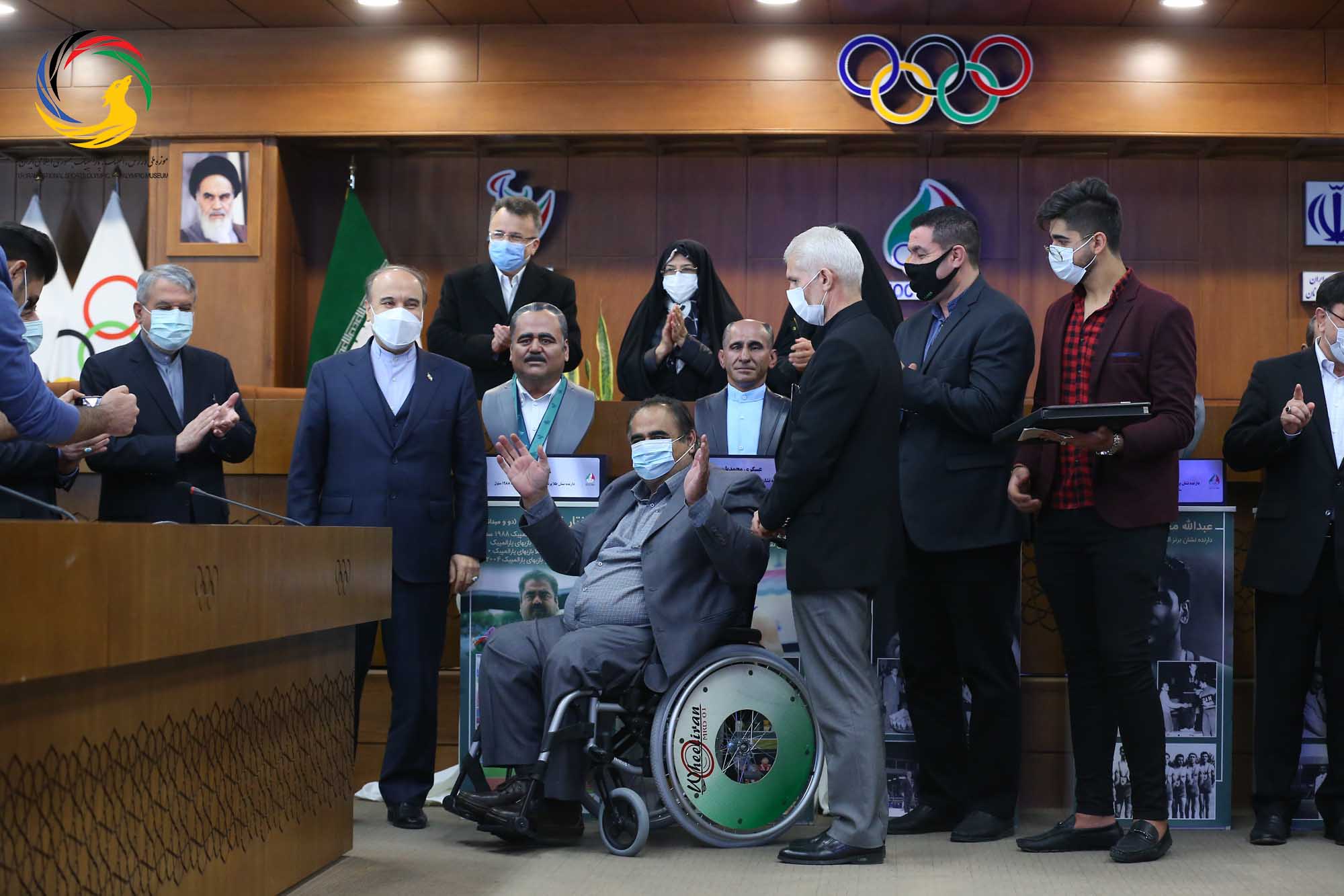 رونمایی از 5 تندیس مدال آوران تاریخ المپیک و پارالمپیک ایران 9 دی 1399