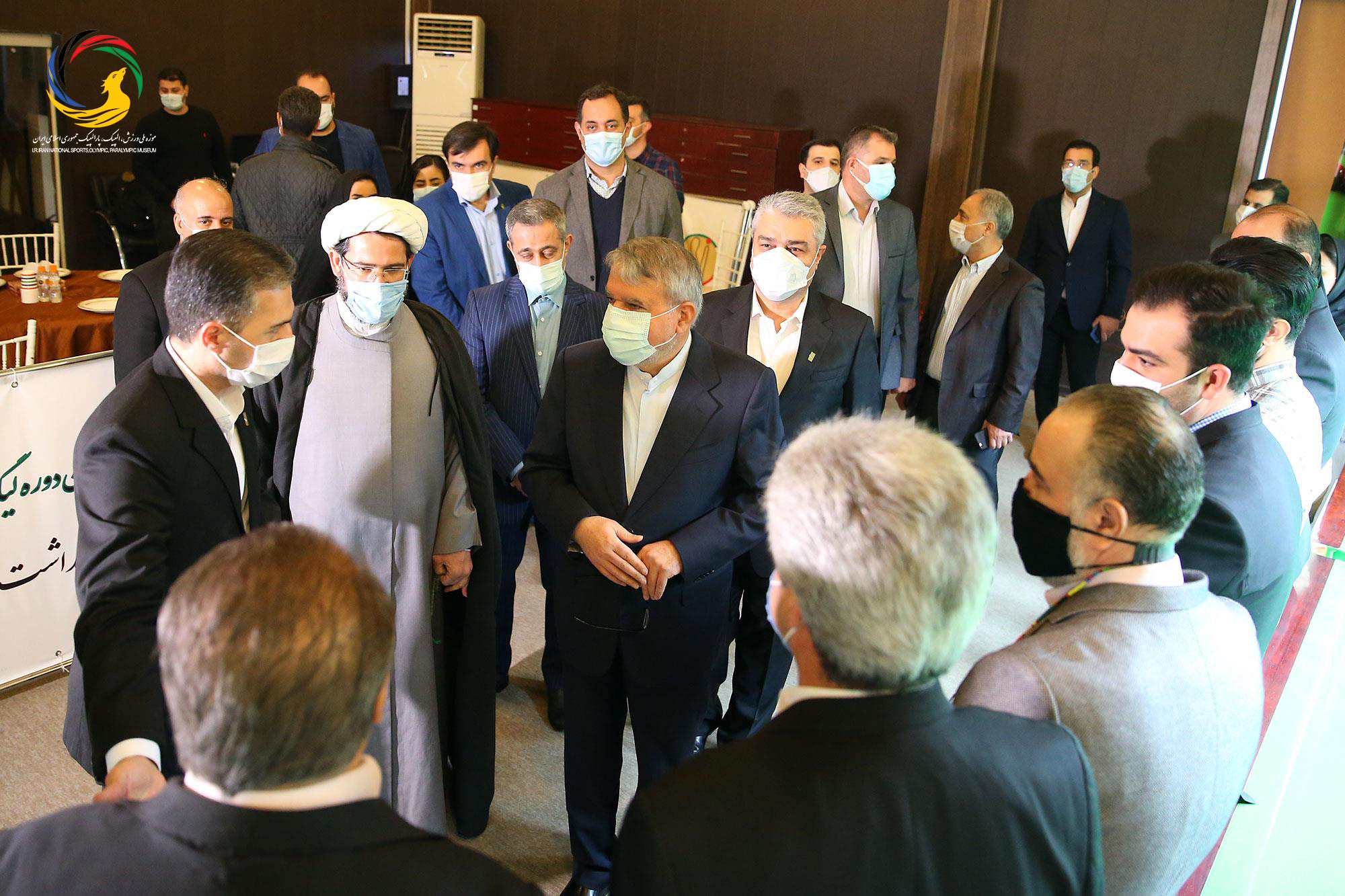 بازدید مدیر موزه ملی ورزش،المپیک،پارالمپیک و مسئولین کمیته ملی المپیک از فدراسیون های ژیمناستیک، هاکی و بولینگ و بیلیارد