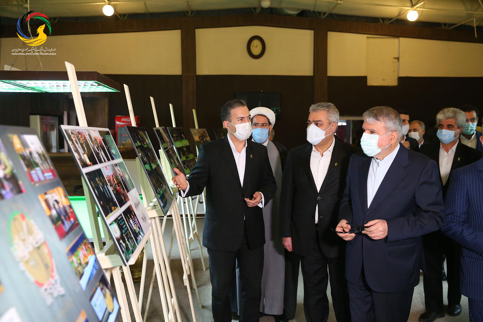 بازدید مدیر موزه ملی ورزش،المپیک،پارالمپیک و مسئولین کمیته ملی المپیک از فدراسیون های ژیمناستیک، هاکی و بولینگ و بیلیارد
