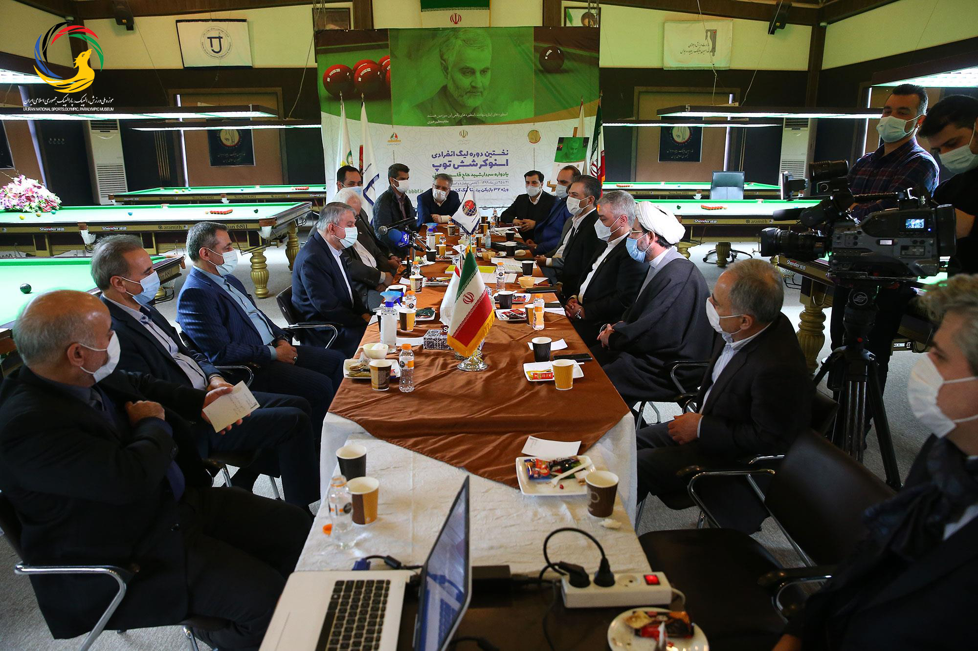 بازدید مدیر موزه ملی ورزش،المپیک،پارالمپیک و مسئولین کمیته ملی المپیک از فدراسیون های ژیمناستیک، هاکی و بولینگ و بیلیارد