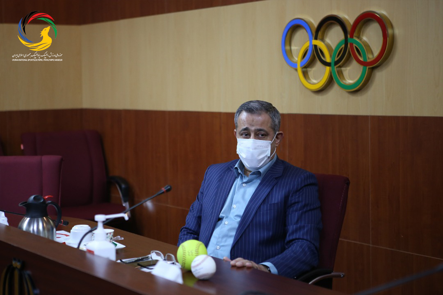 اهدایی انجمن بیس بال و سافت بال به موزه ملی ورزش،المپیک،پارالمپیک