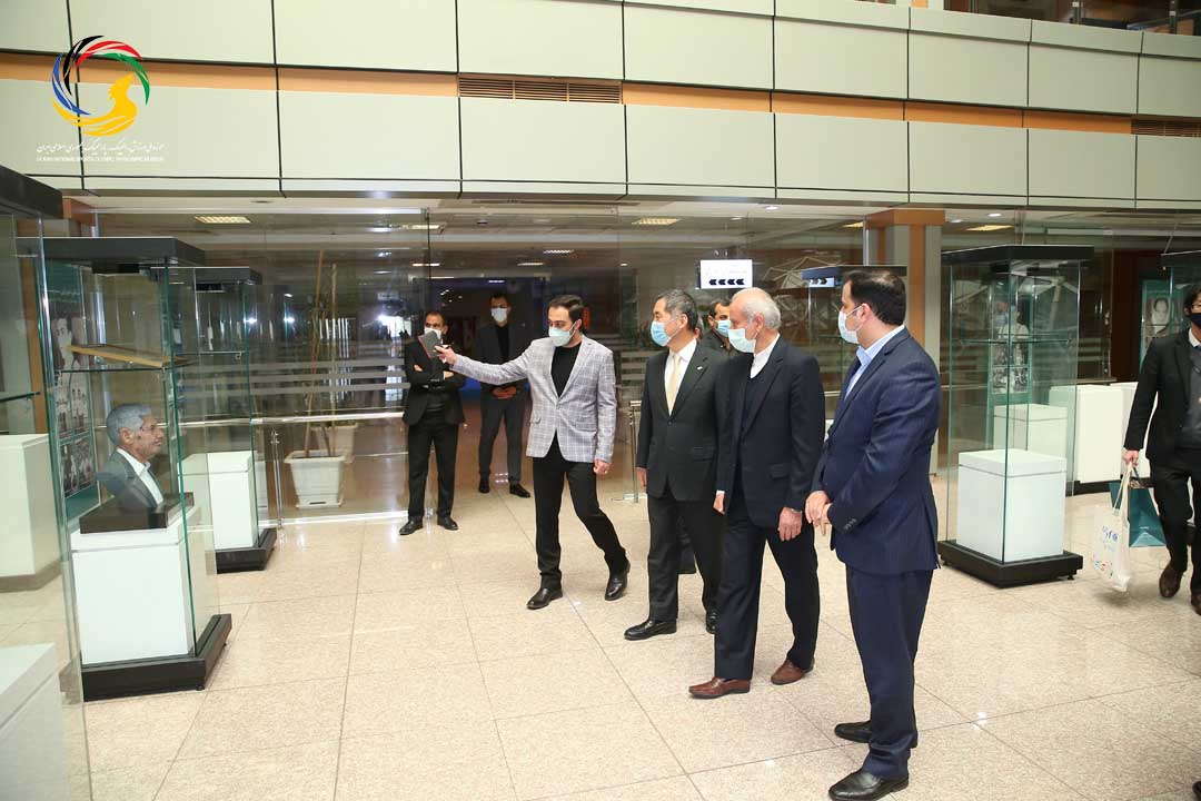 بازدید سفیر ژاپن از موزه ملی ورزش،المپیک،پارالمپیک