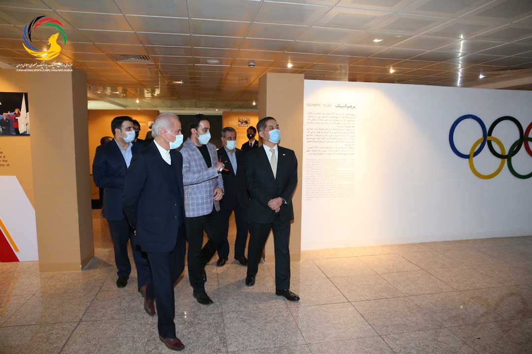 بازدید سفیر ژاپن از موزه ملی ورزش،المپیک،پارالمپیک