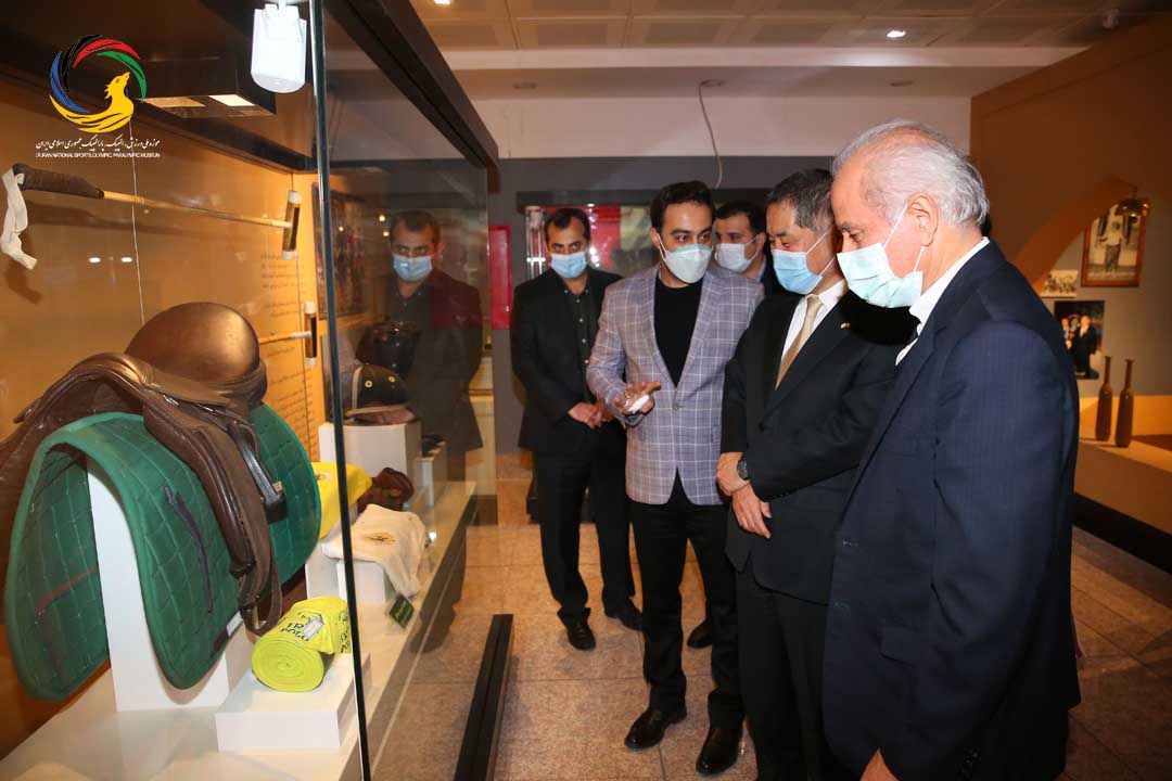 بازدید سفیر ژاپن از موزه ملی ورزش،المپیک،پارالمپیک