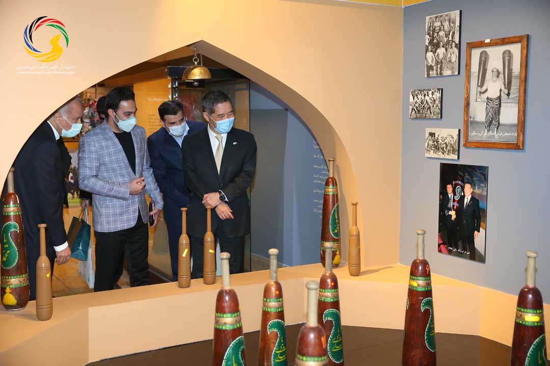 بازدید سفیر ژاپن از موزه ملی ورزش،المپیک،پارالمپیک