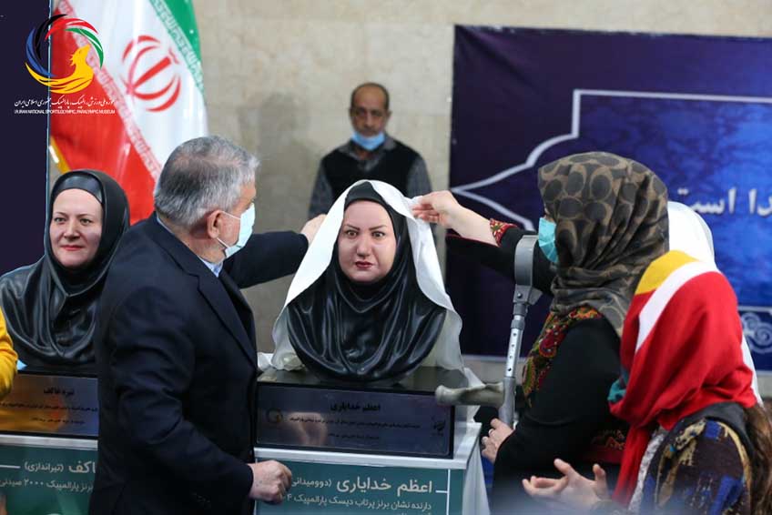 رونمایی ازسردیس چهار بانوی مدال آور تاریخ پارالمپیک