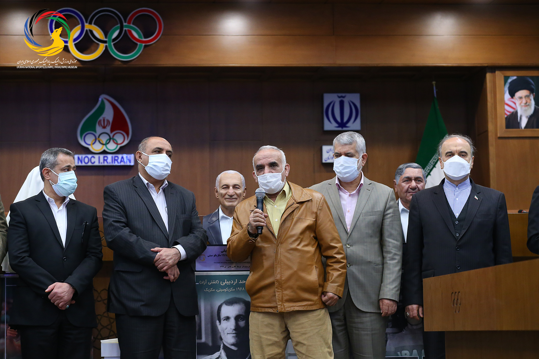 رونمایی از سردیس شش تن از قهرمانان افتخارآفرینان ورزش کشور