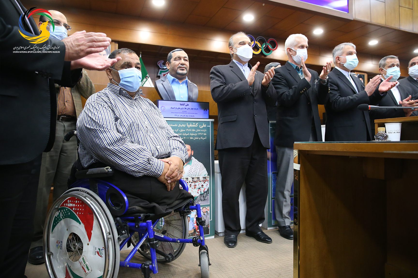 رونمایی از سردیس شش تن از قهرمانان افتخارآفرینان ورزش کشور 28 بهمن ماه 1399