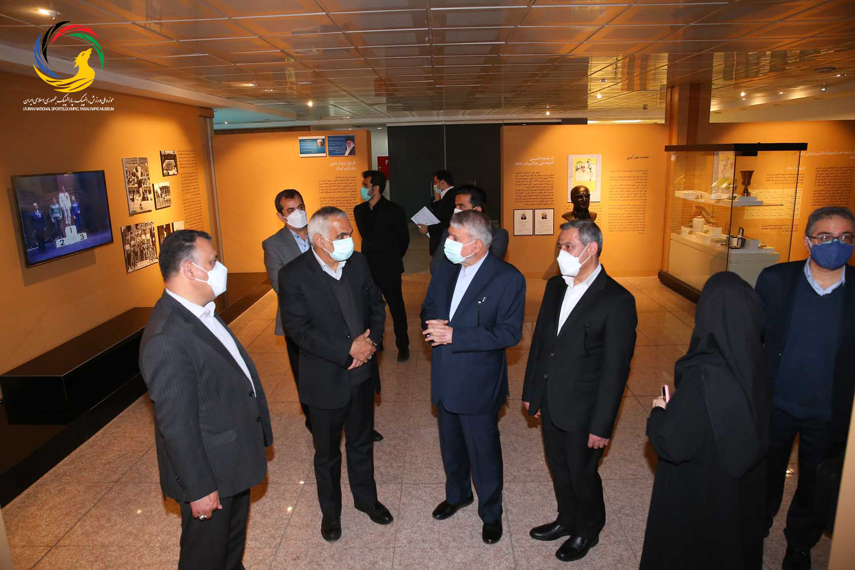 بازدید معاون وزارت تعاون، کار و رفاه اجتماعی از موزه ملی ورزش المپیک و پارالمپیک