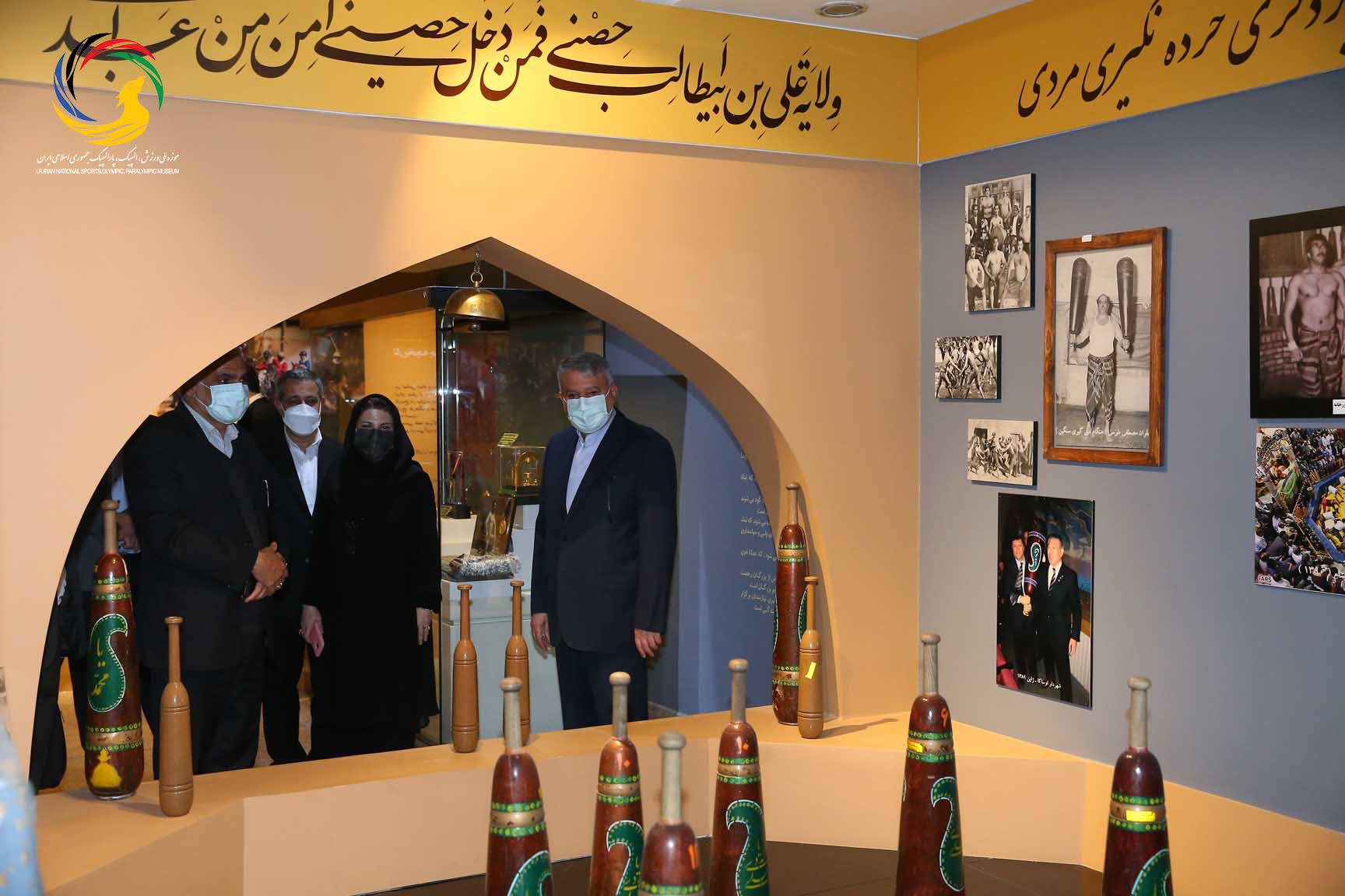 بازدید معاون وزارت تعاون، کار و رفاه اجتماعی از موزه ملی ورزش المپیک و پارالمپیک