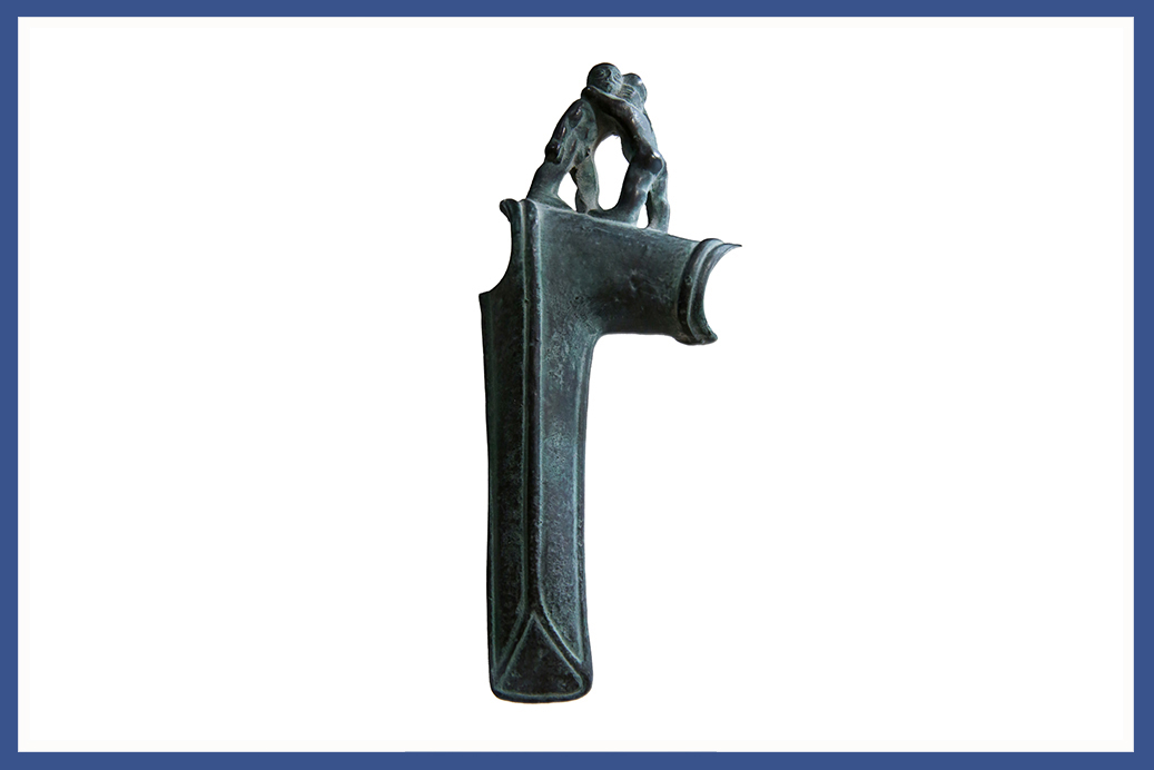 نمادی کهن از کشتی پهلوانی در ایران